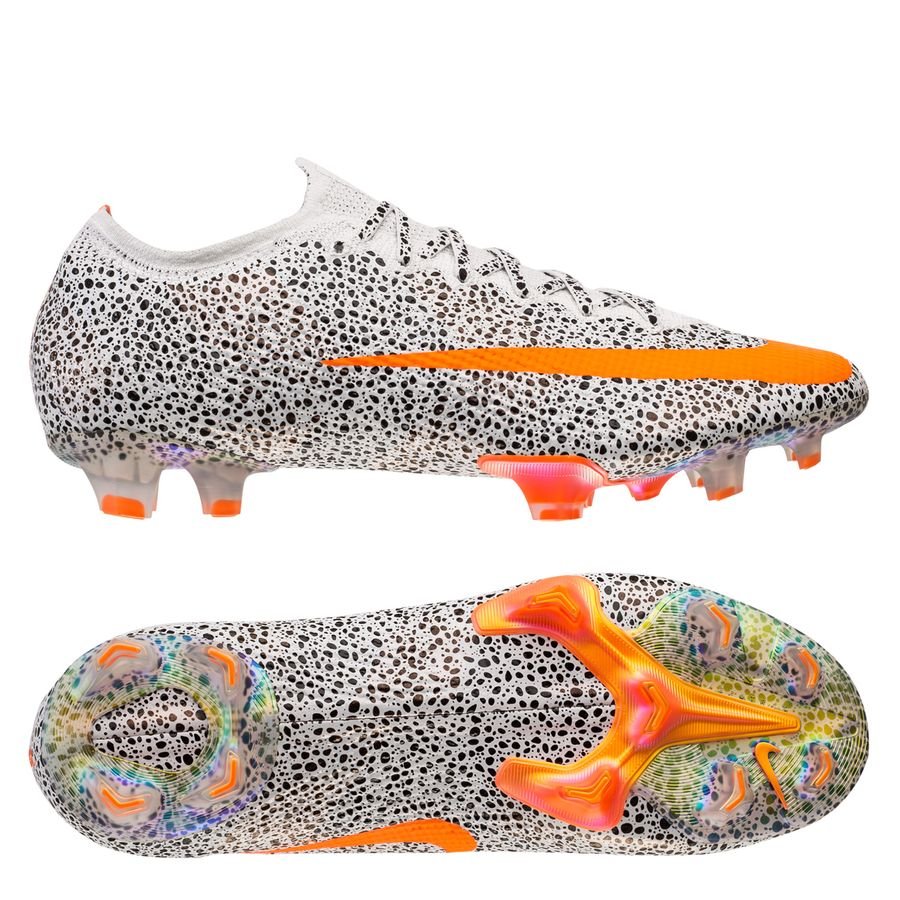 Nike Cr X Mercurial Vapor 13 Elite Fg 'safari' In White For