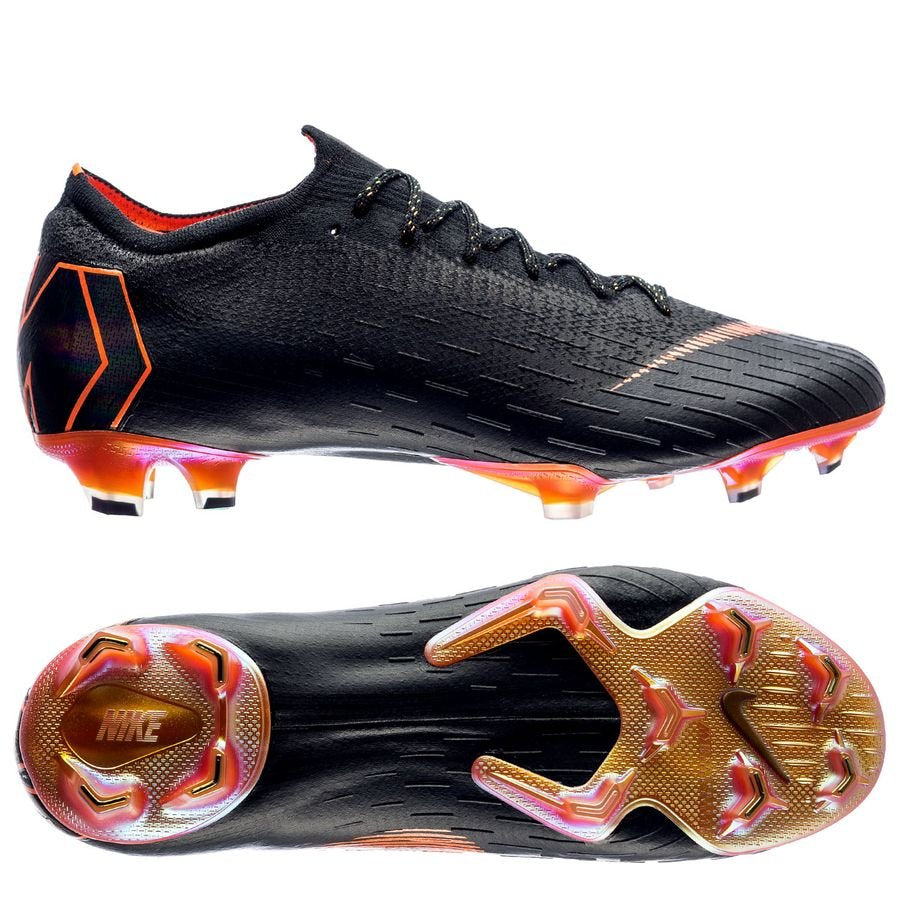 Nike Mercurial Vapor 12 Elite FG Black/Total Orange/White