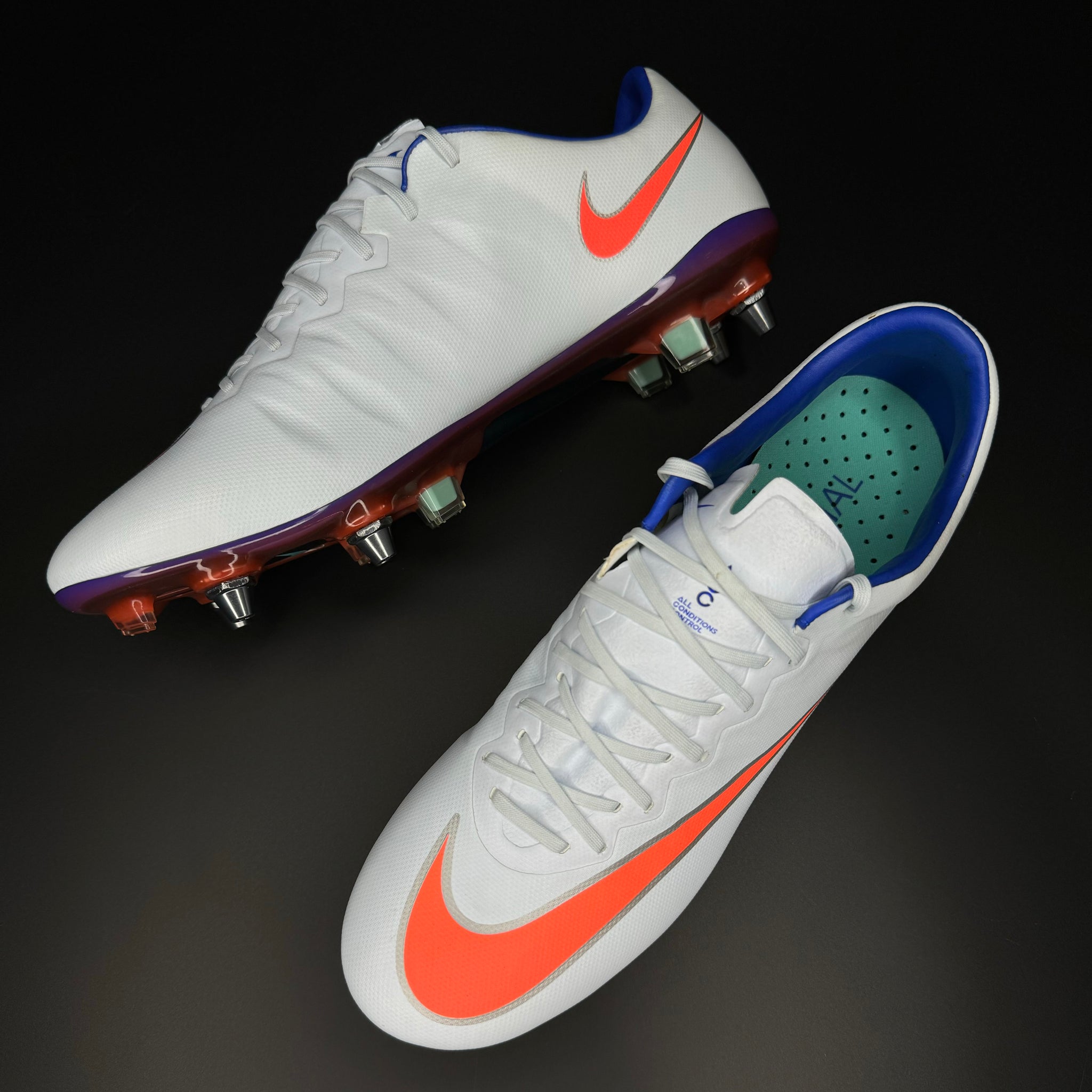 Mercurial Vapor X SG - Blue Tint / Racer Blue / Hyper Turquoise / Bright Mango