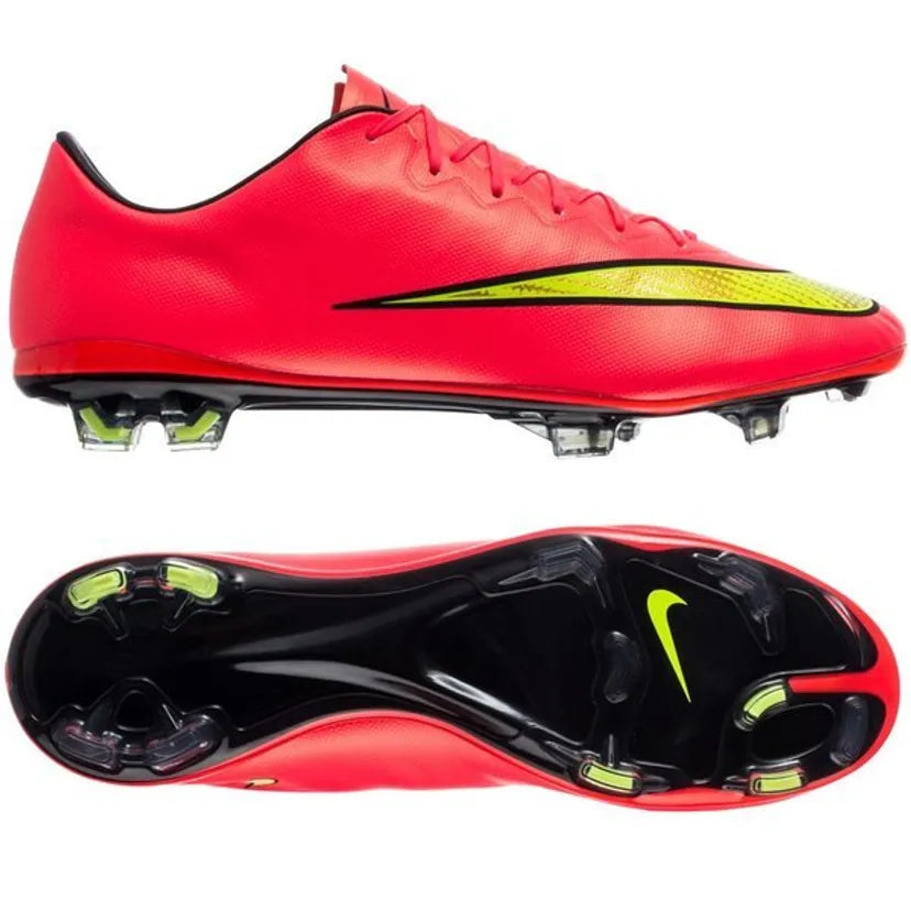 NIKE MERCURIAL VAPOR X FG HYPER PUNCH/GOLD/BLACK