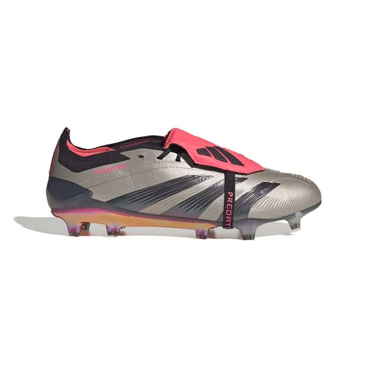 ADIDAS PREDATOR ELITE FOLD-OVER TONGUE FG VIVID HORIZON - PLATIN METALLIC/AURORA BLACK/TURBO