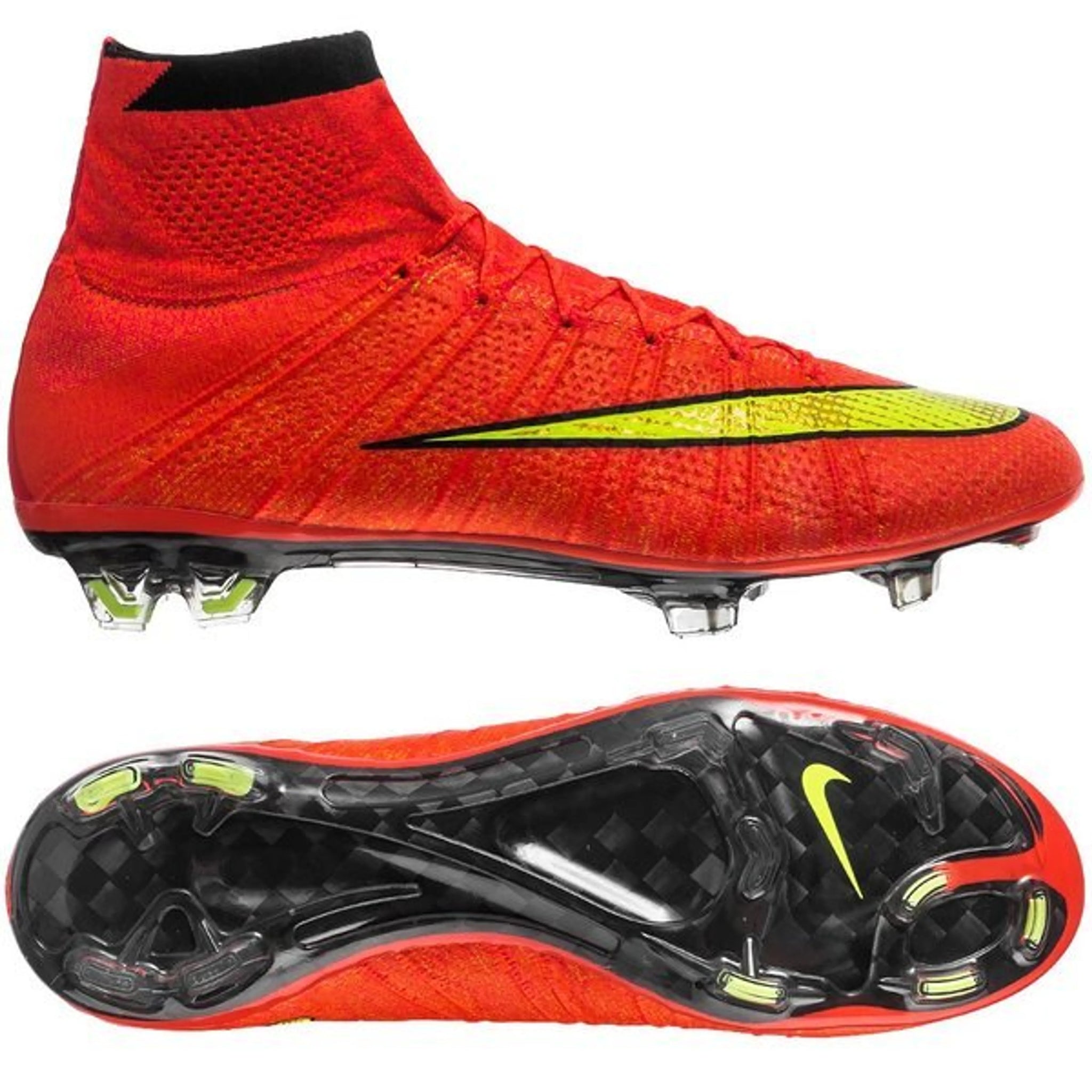 NIKE MERCURIAL SUPERFLY FG HYPER PUNCH/GOLD/BLACK