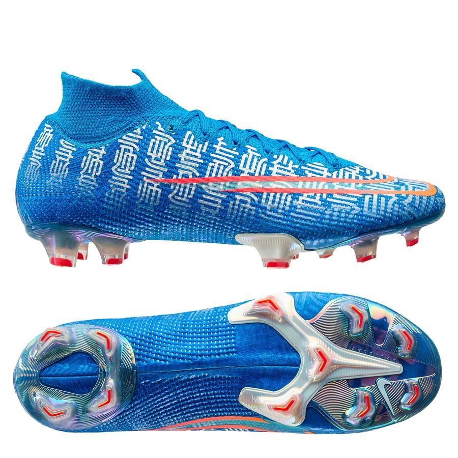 Nike Mercurial Superfly 7 Elite FG CR7 Shuai - Blue Hero/White/Solar Red LIMITED EDITION