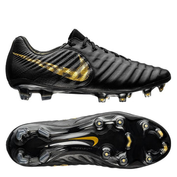 Nike Tiempo Legend 7 Elite FG Black Lux - Black/Metallic Vivid Gold