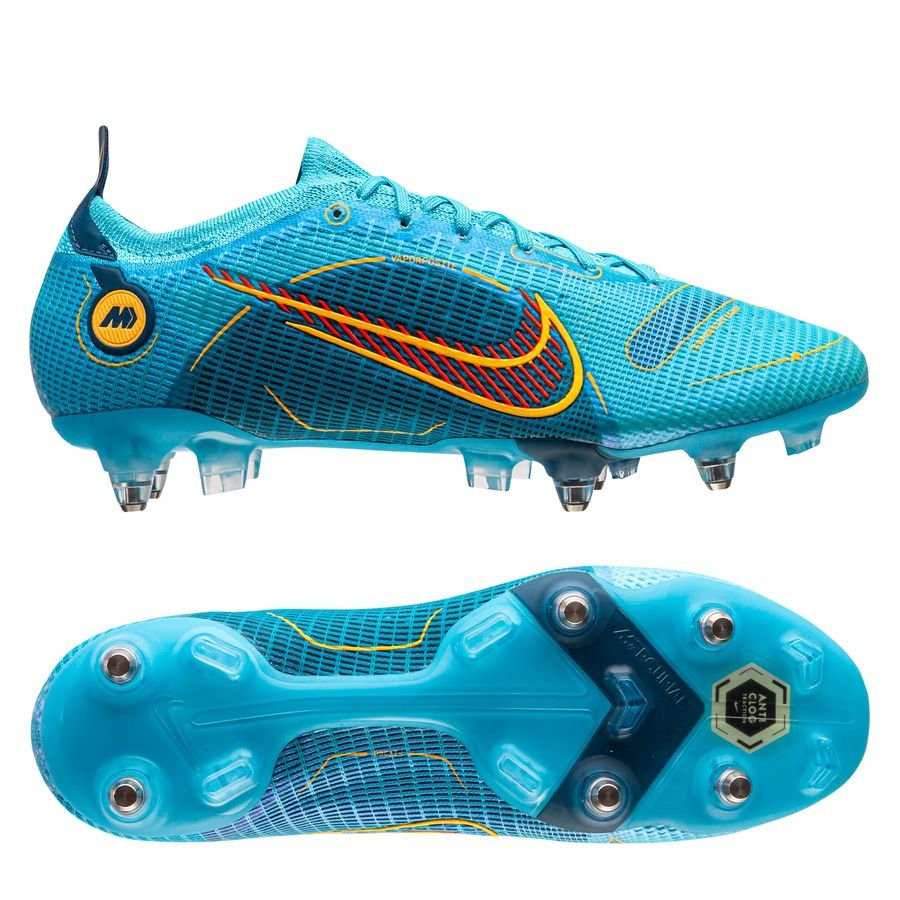 Nike Mercurial Vapor 14 Elite SG-PRO Anti-Clog Blueprint - Chlorine Blue/Laser Orange/Marina