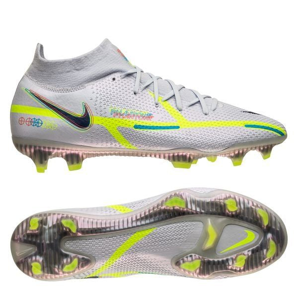 Nike Phantom GT 2 Elite DF FG The Progress - Football Grey/Blackened Blue