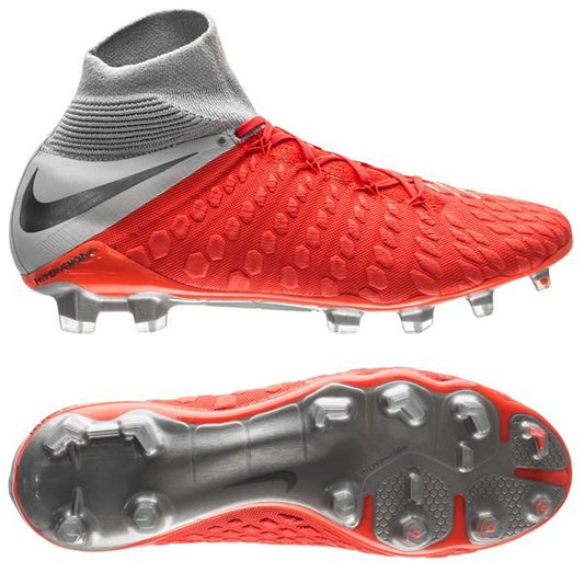 Nike Hypervenom 3 Elite DF FG Raised On Concrete - Light Crimson/Wolf Grey