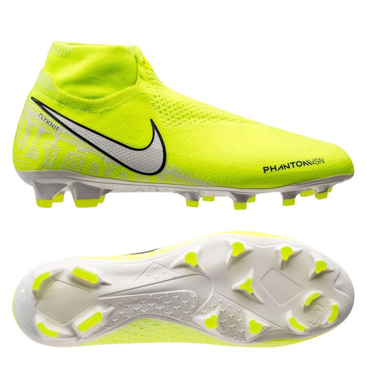 Nike Phantom Vision Elite DF FG New Lights - Volt/White