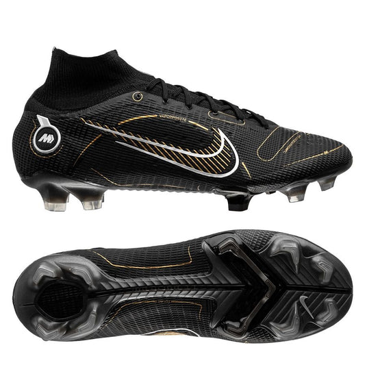 Nike Mercurial Superfly 8 Elite FG Shadow - Black/Metallic Gold/Metallic Silver