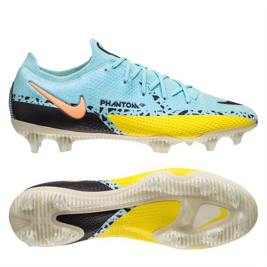 Nike Phantom GT 2 Elite FG Lucent - Glacier Ice/Black/Yellow Strike