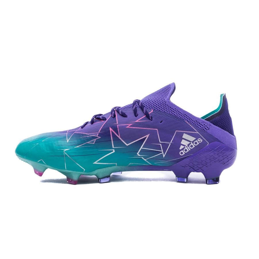 Champion Code Speedflow adidas X Speedflow .1 FG Champions Code - Purple Rush/Silver Metallic/