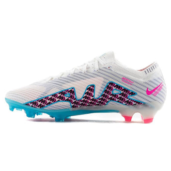 Nike Air Zoom Mercurial Vapor 15 Elite FG Blast - White/Baltic Blue/Pink Blast/Indigo Haze