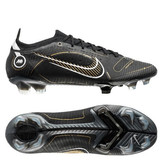 Nike Mercurial Vapor 14 Elite FG Shadow - Black/Metallic Gold/Metallic Silver